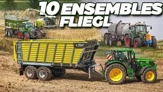 Miniature : 😱- de 45 000€ pour la NOUVELLE BENNE FLIEGL ! 10 Citernes, bennes, épandeurs dans le même champ ! 💪