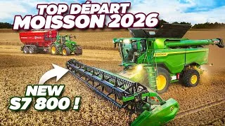 Miniature : 🚨 TOP DÉPART MOISSON 2026 : Les premiers blés tombent déjà ! La NOUVELLE S7 800 est de sortie 🌾🚜