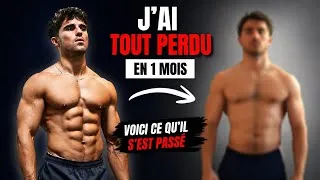 Miniature : J'ai ARRÊTÉ LA MUSCULATION pendant 1 MOIS ! Que s'est-il passé ?