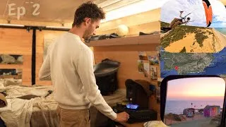 Miniature : VanLife et Parapente au sud de l'Espagne ( Matalascañas ) - Solo trip Episode 2