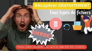 Miniature : Récupérer GRATUITEMENT des fichiers EFFACES, simple et rapide !