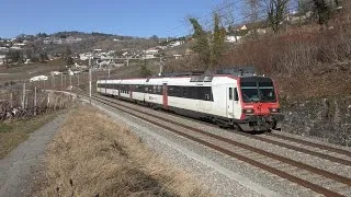 Miniature : Des trains au cœur des vignobles du Lavaux à Lutry