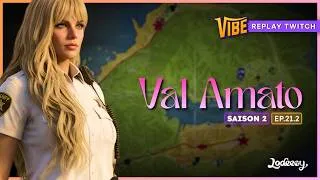 Miniature : #S02E21.2 - En big convoi et soirée chill? Valoche, la shérif Deputy. En live sur VIBE RP !