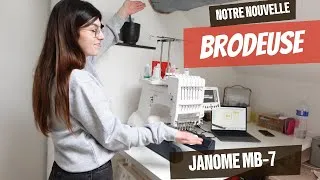 Miniature : Janome MB7 : Test & Démo - Broderie Machine Ultra Précise ! ✨