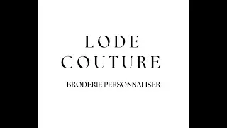 Miniature : Utilisation de la brodeuse et une premiere broderie 100% personnalisée