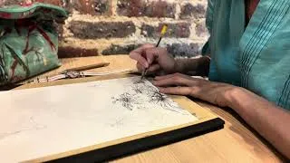 Miniature : Work & Draw with me • 60-Min session - ASMR - Illustrating in Paris 🎨