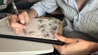 Miniature : Travaillez et dessinez avec moi • Séance de 45 minutes - Illustration en plein vol - ASMR 🎨