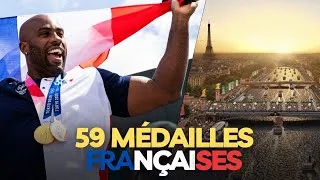 Miniature : Mes 59 Médailles Françaises aux J.O de Paris 2024