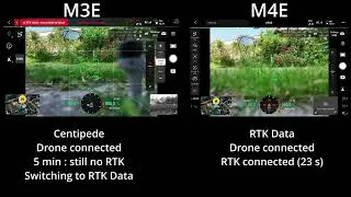 Miniature : M3E vs M4E and Centipede vs RTKData