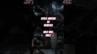 Miniature : Space marine vs nemesis ⚔️