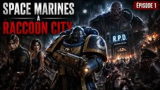 Miniature : Can 5 Space Marines Survive Raccoon City? ☣️