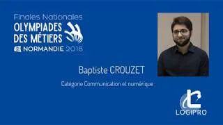 Miniature : Logipro représenté aux Olympiades des métiers avec Baptiste Crouzet !