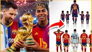 Miniature : LAMINE YAMAL DOIT GARDER DE L'APPÉTIT POUR LE BARÇA ! MESSI MÊME PAS DANS LE XI TYPE DE CERTAINS ??