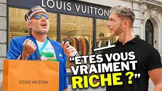 Miniature : J'ai demandé aux CLIENTS de LOUIS VUITTON : êtes-vous vraiment RICHE ?