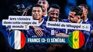 Miniature : DÉBRIEF: FRANCE VS SÉNÉGAL 3-1, Kylian Mbappé inscrit un doublé et offre les 3 points aux bleus 🇫🇷