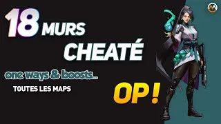 Miniature : VALORANT | 18 MURS OP DE SAGE  POUR L'ATTAQUE ET LA DÉFENSE GUIDE ASTUCES