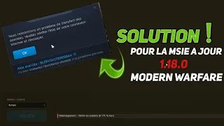 Miniature : MODERN WARFARE - SOLUTION POUR TÉLÉCHARGER LA MISE A JOUR 1.18.0