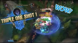 Miniature : TRIPLE ONE SHOT SYLAS AVEC L'ULTIME D'ORIANNA