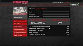 Miniature : 200 000 000 $ en revenu total avec le bunker - GTA 5 Online
