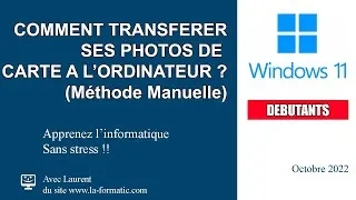 Miniature : Comment transférer ses photos de la carte SD à l'ordinateur ? (Méthode manuelle)
