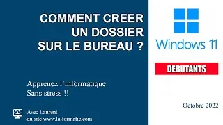 Miniature : Comment créer un dossier sur le bureau avec Windows 11