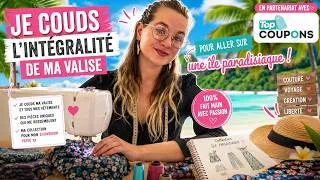 Miniature : 30 JOURS POUR COUDRE TOUTE MA VALISE AVANT LE DÉPART 😱🌴