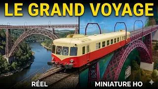 Miniature : ➡️ X2403 : le voyage des Causses au Cévenol… entre réel et miniature 🚆