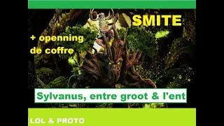 Miniature : Smite : Sylvanus, entre groot et l'ent (openning de coffre)