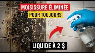 Miniature : Liquide oublié à 2 $ ÉLIMINE toute la moisissure. Définitivement. Sans eau de Javel. Sans pro..
