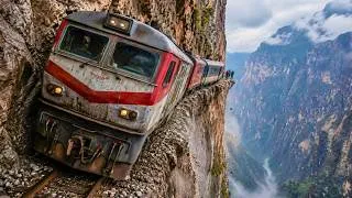 Miniature : Lieux impossibles | Ces trains défient la mort | Documentaire 4K