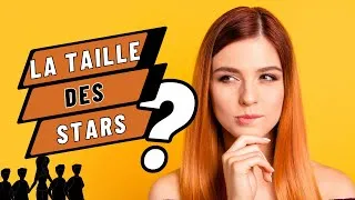 Miniature : Classement de célébrités par taille