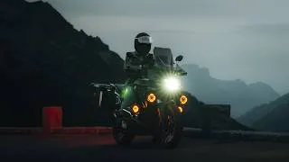 Miniature : Night Riding with 32,800 Lumens | R1300GS Adventure | MTL9 + MTL4