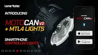 Miniature : Meet MotoCAN v2 + MTL4 – Smartphone Controlled Motorcycle Lights