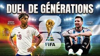 Miniature : Route vers l'Histoire : MESSI vs YAMAL | La Finale de Rêve de la Coupe du Monde 2026 🤯