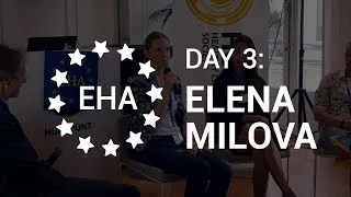 Miniature : Elena Milova, How to Reach Millions Instead of Hundreds?, EHA 2018.