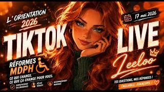 Miniature : Droit Scolarité & Inclusion / Lives TikTok • Questions / Réponses