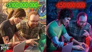Miniature : La PIRE équipe vs la MEILLEURE pour les braquages dans GTA 5 ( les conséquences sont folles)