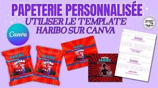 Miniature : Comment utiliser le template Haribo sur canva ?