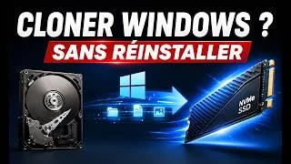 Miniature : Cloner un disque sans RIEN perdre : le tuto facile | How to clone HDD to SSD