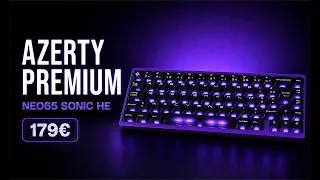 Miniature : Neo65 Sonic HE : le premier vrai clavier custom magnétique AZERTY à 179€ ?