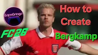 Miniature : Comment créer Dennis Bergkamp sur Fc26