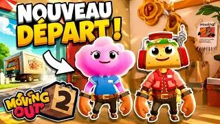 Miniature : 🚚 On découvre Moving Out 2 en coop !