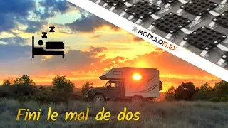 Miniature : Moduloflex = un sommier ergonomique et modulable dans mon 4x4 cellule