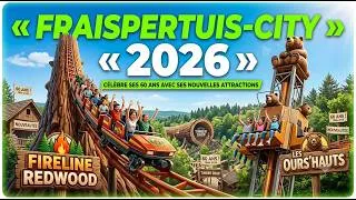 Miniature : Fraispertuis-City 2026 🇫🇷 avec Fireline Redwood 🎢 - Lord Authentic | #Coasters #AmusementPark