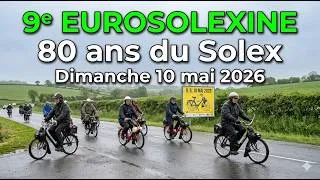 Miniature : 9e EUROSOLEXINE 🇪🇺 80 ans du Solex - Dimanche 10 mai 2026 🇫🇷 - Lord Authentic | #Solex
