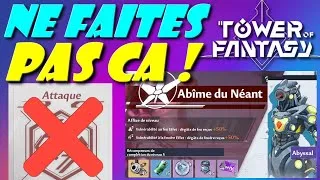 Miniature : Clean la Faille du Nean - Abyssal / Faite comme ca ! #toweroffantasyfr #toweroffantasy