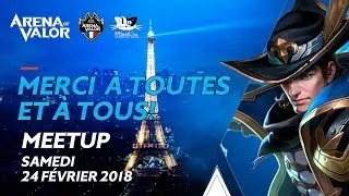 Miniature : 1er MEET-UP de la communauté Arena of Valor FR en Europe à Paris !