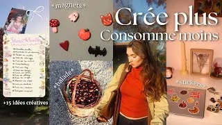 Miniature : Crée plus, consomme moins (stickers, magnets + 15 idées d'activités créatives) | 2.0 SERIE ép.4✨