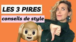 Miniature : ⛔️ Les 3 PIRES conseils style à NE PLUS ECOUTER