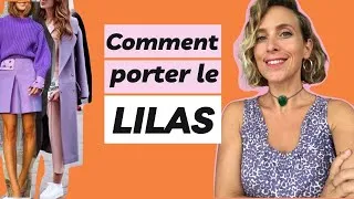 Miniature : Comment porter la COULEUR LILAS, PARME ?